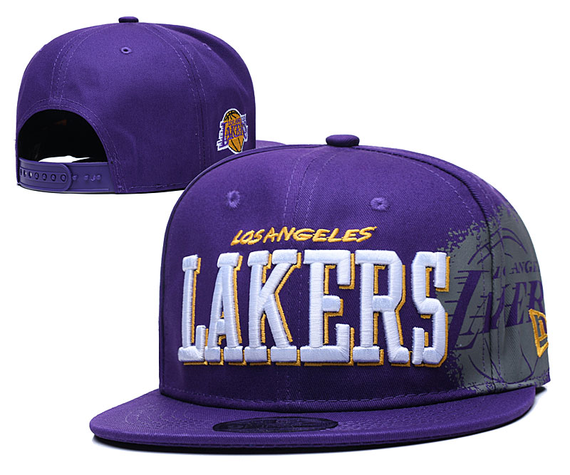 Los Angeles Lakers Stitched Snapback Hats 047